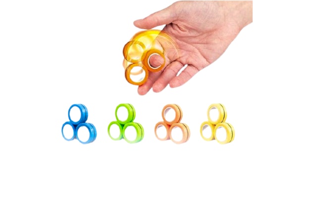 Fidget Toys set: Pea popper en Magnetische ringen!